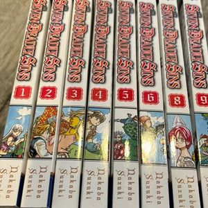 Seven deadly sins manga hall